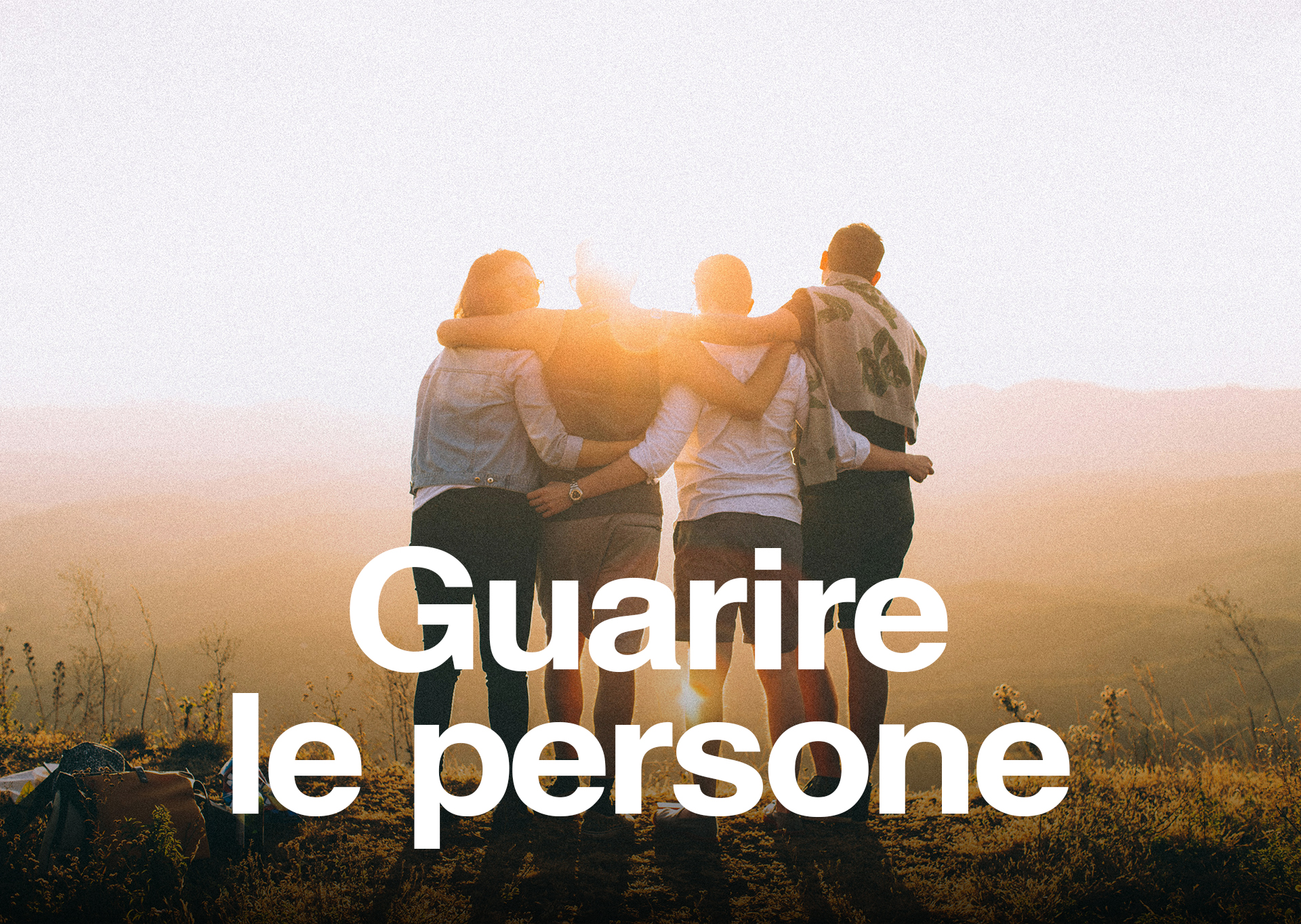 Vogliamo aiutare le persone a guarire dalle ferite del passato, dal senso di inferiorità e insegnare loro a sapersi amare e stimare, ricevendo il calore della luce di Gesù Cristo per poterla poi trasmettere ad altri e fare la differenza in una società che brancola nel buio e sopravvive nel gelo dell'indifferenza.